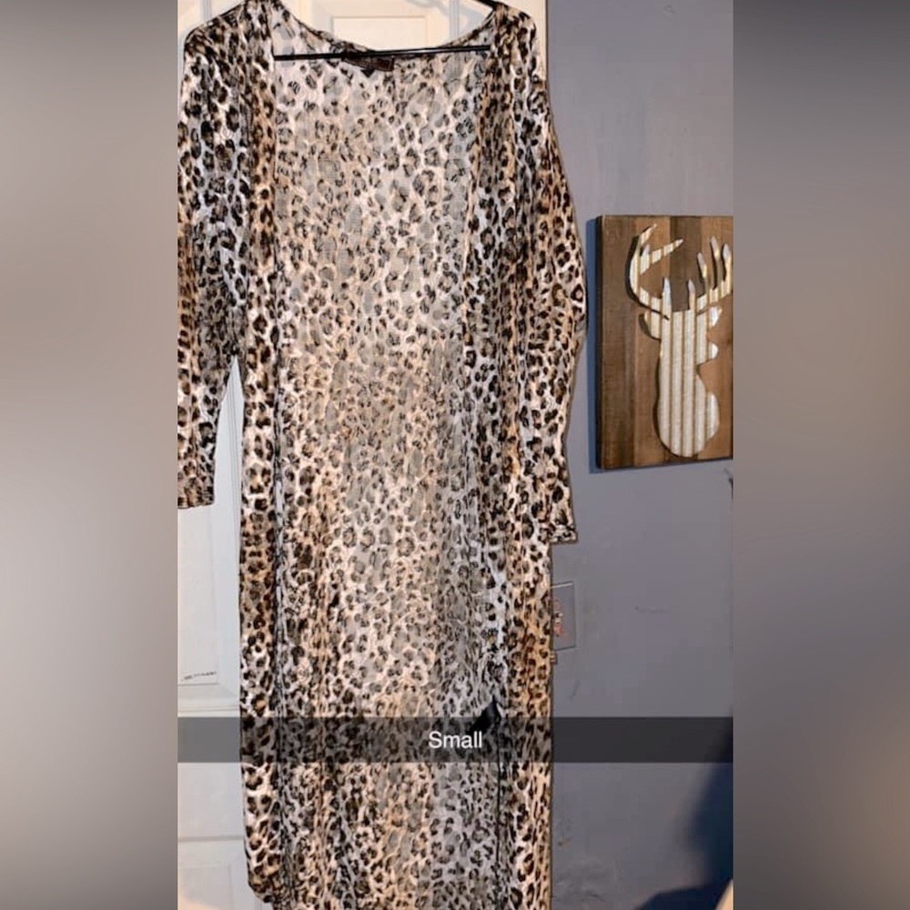 Leopard cardigan
